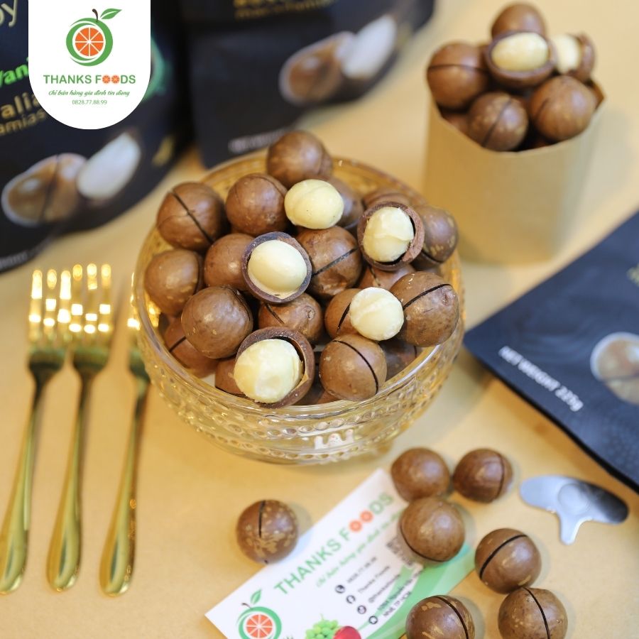 Hạt Macca Happy Nut Úc Vị Vanilla 4 Hạt Macca Happy Nut Úc Vị Vanilla - Ảnh 4