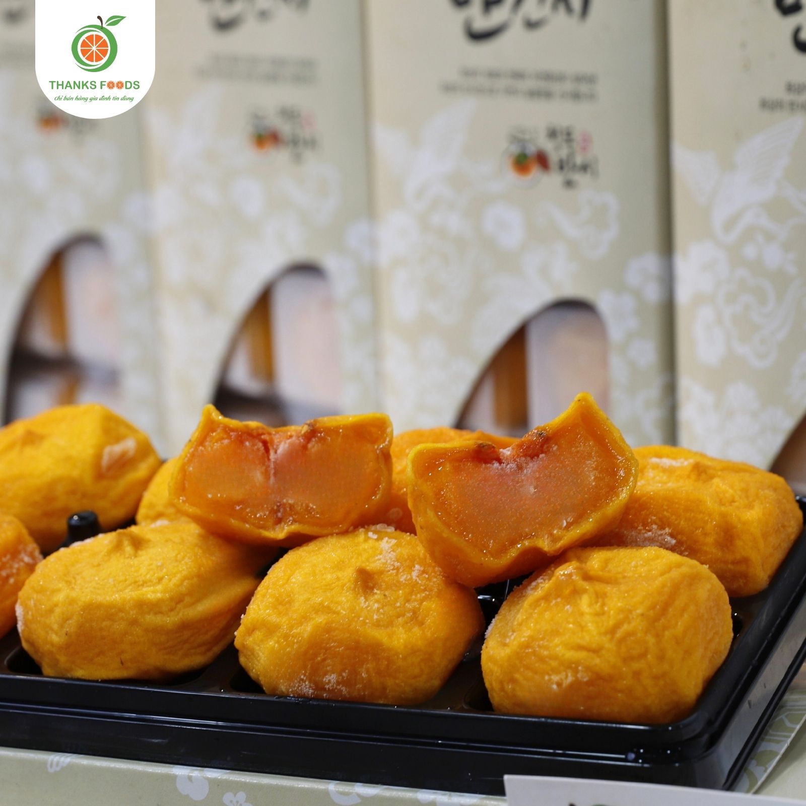 Hồng Sấy Dẻo Hàn Quốc Nguyên Quả 3 Hồng Sấy Dẻo Hàn Quốc Nguyên Quả - Ảnh 3