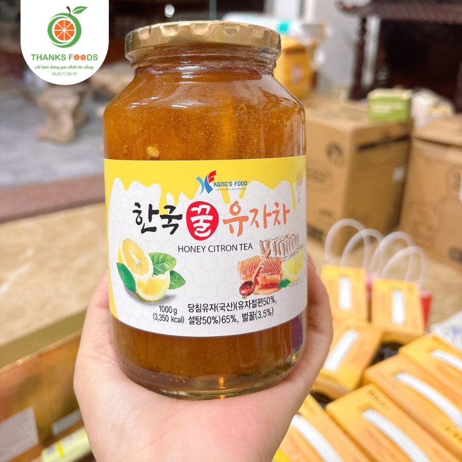 Trà Thanh Yên Mật Ong Hàn Quốc Kang's Food 2 Trà Thanh Yên Mật Ong Hàn Quốc Kang’s Food