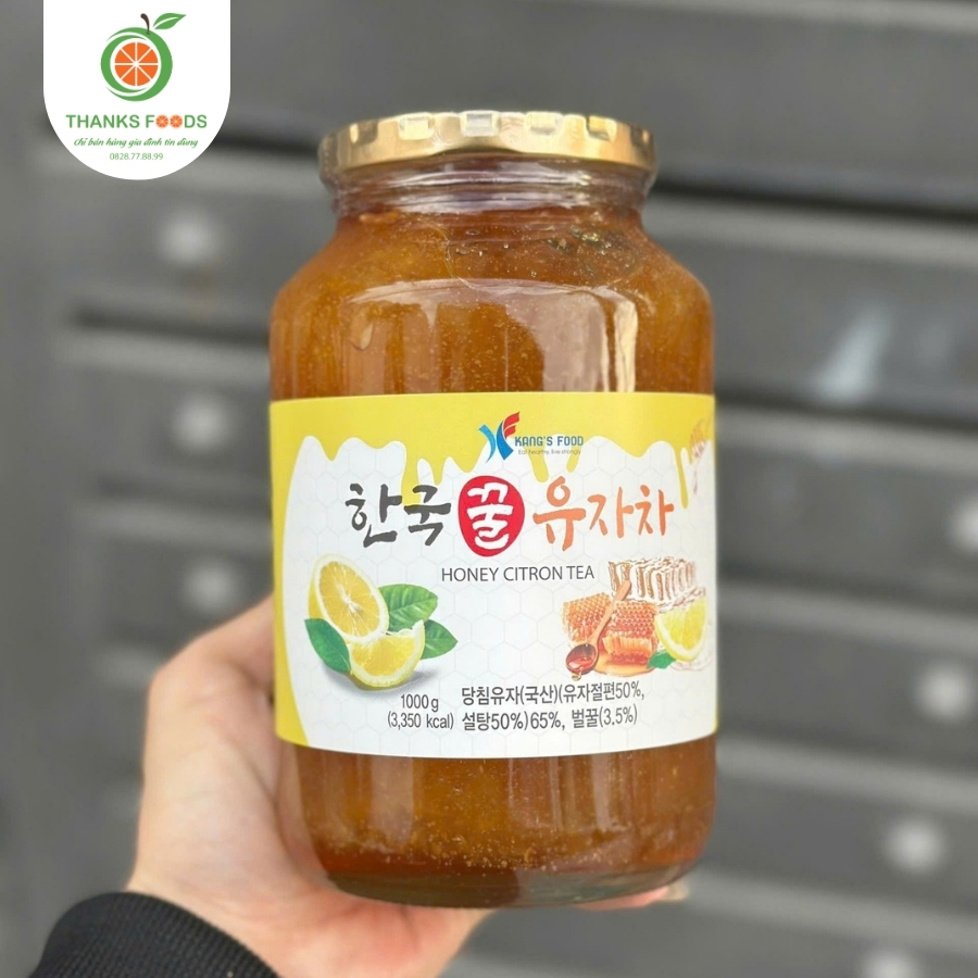 Trà Thanh Yên Mật Ong Hàn Quốc Kang's Food 1 Trà Thanh Yên Mật Ong Hàn Quốc Kang’s Food