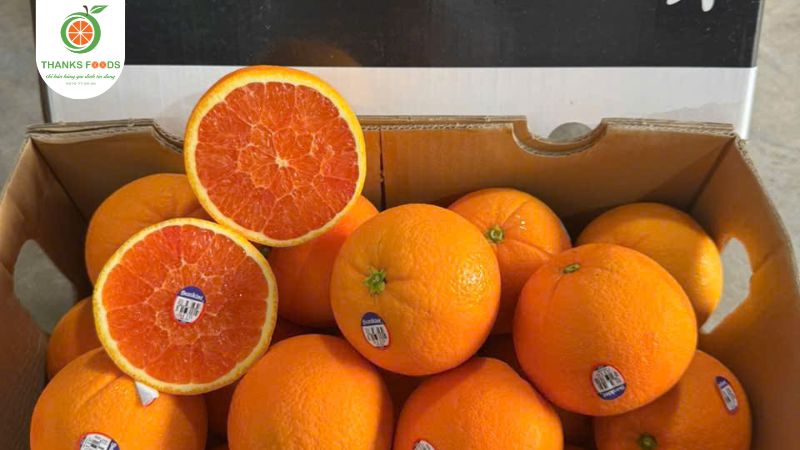 Cam Cara Ruột Đỏ - Sunkist 9 Cam Cara Ruột Đỏ - Sunkist nhập khẩu Mỹ