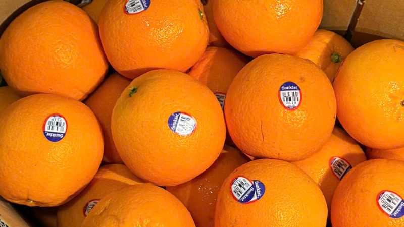 Cam Cara Ruột Đỏ - Sunkist 8 Cam Cara Ruột Đỏ Mỹ