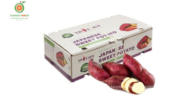 Khoai Lang Viền Tím XD Farm 8 Khoai Lang Viền Tím XD Farm - Thanks Foods