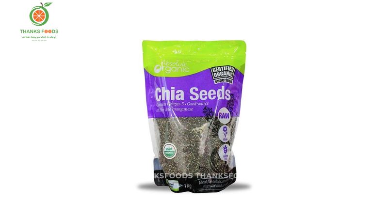 Hạt Chia Úc Absolute Organic - Thanks Foods