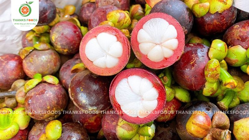 Măng Cụt Thái 10 Măng Cụt Thái ngọt, chua nhẹ