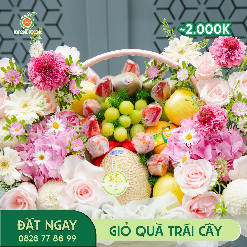 M053 Giỏ Quà Trái Cây 1 M053 Giỏ Quà Trái Cây
