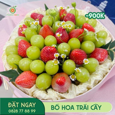 M105 Bó Hoa Trái Cây