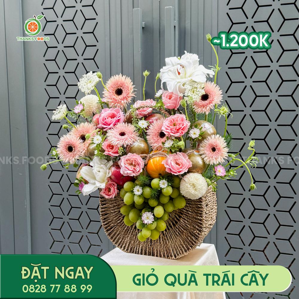 M122 Giỏ Quà Trái Cây 1 M122 Giỏ Quà Trái Cây