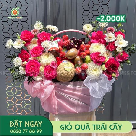 M128 Giỏ Quà Trái Cây