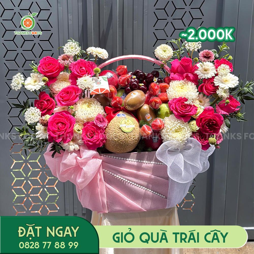 M128 Giỏ Quà Trái Cây 1 M128 Giỏ Quà Trái Cây