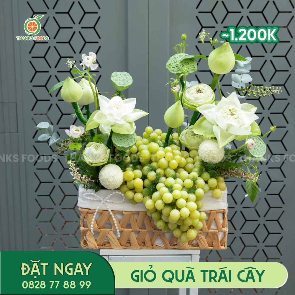 M142 Giỏ Quà Trái Cây 1 M142 Giỏ Quà Trái Cây