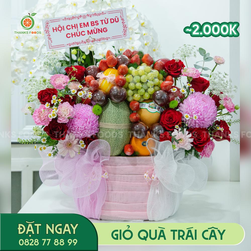 M147 Giỏ Quà Trái Cây 1 M147 Giỏ Quà Trái Cây