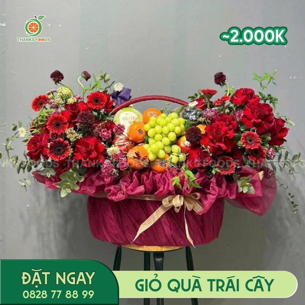 M159 Giỏ Quà Trái Cây 1 M159 Giỏ Quà Trái Cây
